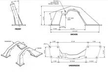 Load image into Gallery viewer, Motobilt Coilover Spring and Shock Assembly Rear Upper Coil Over Shock Mounts for High Line Fenders Motobilt - MB1572 - Motobilt