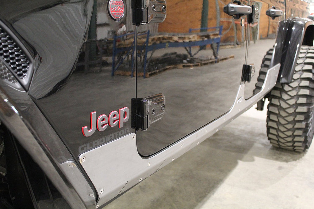 Motobilt Rocker Guards Rocker Armor for Jeep Gladiator JT For Jeep Gladiator JT Motobilt - MB1107 - Motobilt