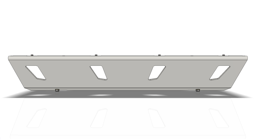 Motobilt Front Bumpers Skid Plate for Crusher Series HD Front Bumper for 18-Present Jeep JL Motobilt - MB1201 - Motobilt