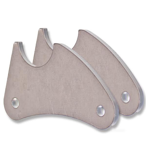 Motobilt Suspension Traction Bar Mounting Brackets Traction Link Mount 3 Inch Axle Tube Size Pair Motobilt - MB2065-300-500 - Motobilt