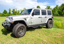 Load image into Gallery viewer, N-Fab Side Steps N-Fab Podium LG 2018 Jeep Wrangler JL 4DR SUV - Full Length - Tex. Black - 3in