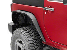 Load image into Gallery viewer, Officially Licensed Jeep Fender Flares Officially Licensed Jeep 07-18 Jeep Wrangler JK Slim Fender Flares w/ Jeep Logo- Rear