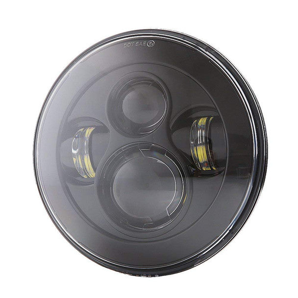 Offroad 515 Headlight Jeep Wrangler 7 inch Black-Out LED Headlights- Pair 1997-2018