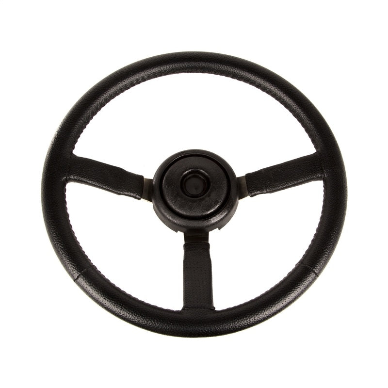 OMIX Steering Wheels Omix Steering Wheel Sport Leather Black- Jeep XJ/YJ