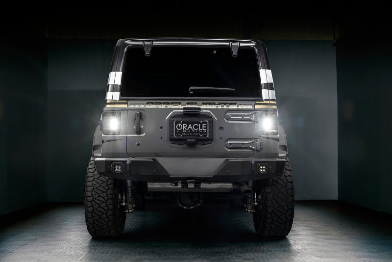 ORACLE Lighting Tail Lights Oracle 2018+ Jeep Wrangler Rubicon/Sport LED Flush Mount Tail Light - Tinted