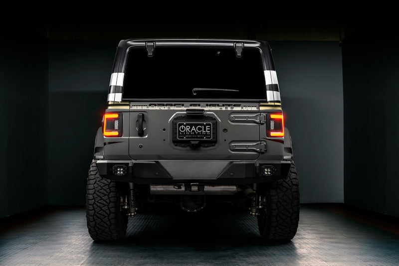 ORACLE Lighting Tail Lights Oracle 2018+ Jeep Wrangler Rubicon/Sport LED Flush Mount Tail Light - Tinted