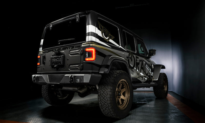 ORACLE Lighting Tail Lights Oracle 2018+ Jeep Wrangler Rubicon/Sport LED Flush Mount Tail Light - Tinted