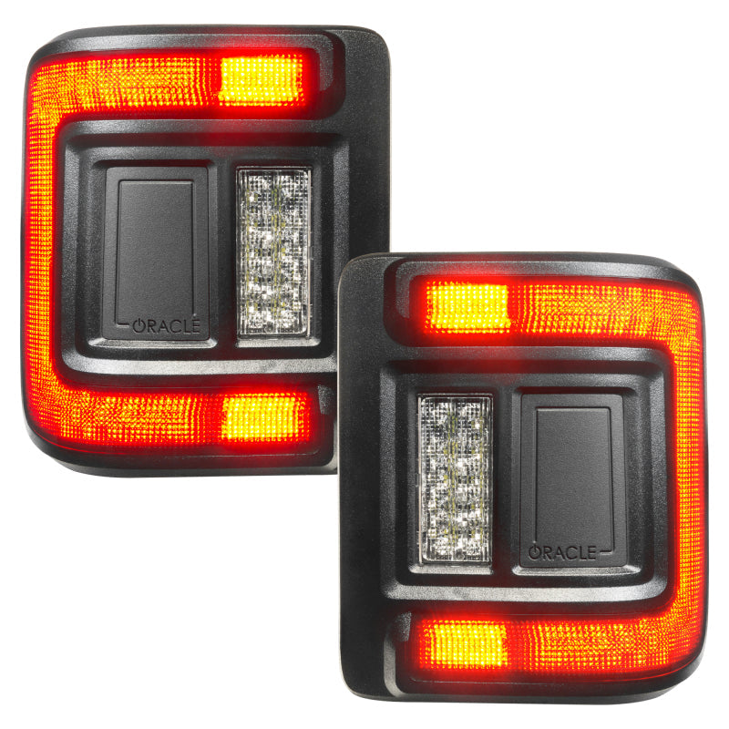 ORACLE Lighting Tail Lights Oracle 2018+ Jeep Wrangler Rubicon/Sport LED Flush Mount Tail Light - Tinted
