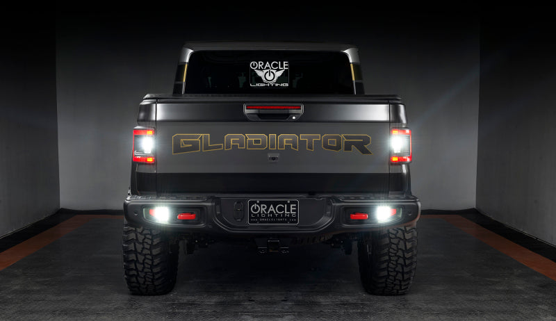 ORACLE Lighting Tail Lights Oracle 2020+ Jeep Gladiator JT Flush Mount LED Tail Lights -  Tinted Lens