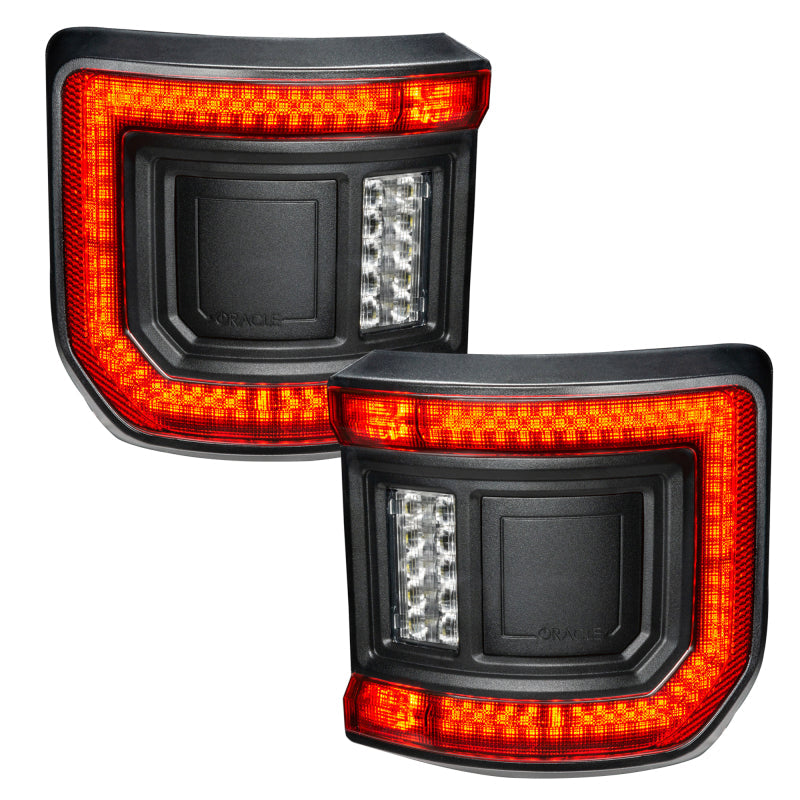 ORACLE Lighting Tail Lights Oracle 2020+ Jeep Gladiator JT Flush Mount LED Tail Lights -  Tinted Lens
