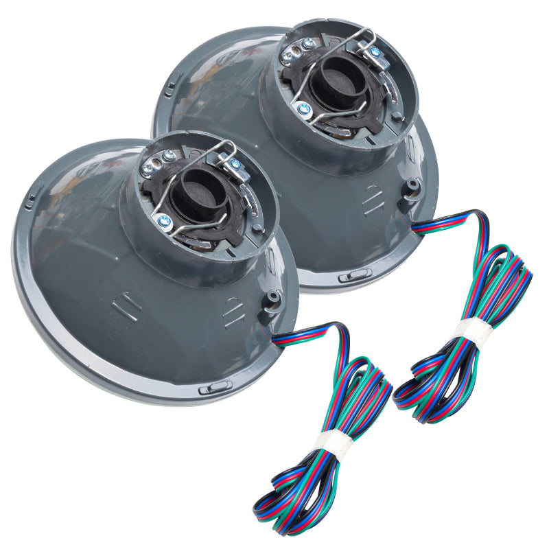 ORACLE Lighting Headlights Oracle 97-06 Jeep Wrangler TJ SMD HL - ColorSHIFT w/ BC1 Controller
