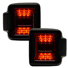 Load image into Gallery viewer, ORACLE Lighting Tail Lights Oracle Jeep Wrangler JL Black Series LED Tail Lights