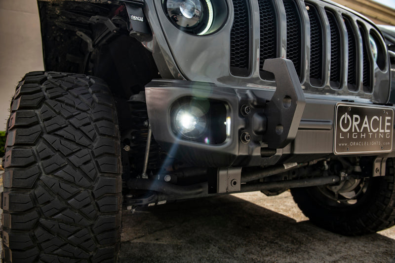 ORACLE Lighting Fog Lights Oracle Jeep Wrangler JL/Gladiator JT Sport High Performance W LED Fog Lights - Blue