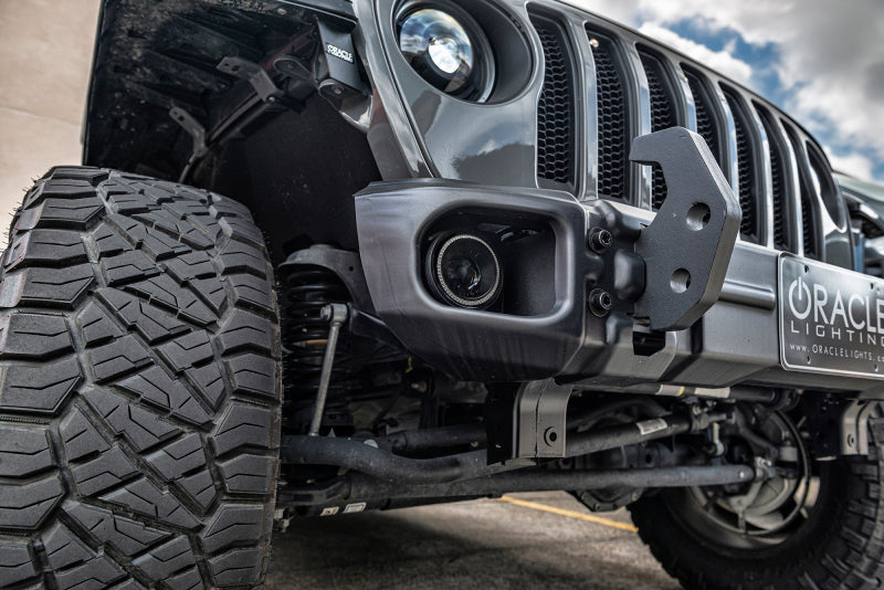 ORACLE Lighting Fog Lights Oracle Jeep Wrangler JL/Gladiator JT Sport High Performance W LED Fog Lights - Red