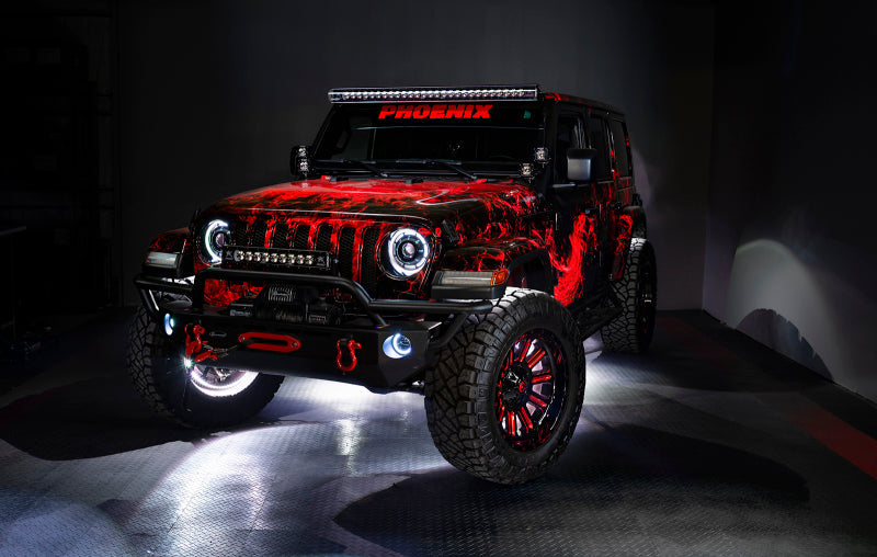 ORACLE Lighting Fog Lights Oracle Jeep Wrangler JL/JT Sport High Performance W LED Fog Lights - ColorSHIFT w/o Controller