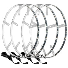 Load image into Gallery viewer, ORACLE Lighting Light Strip LED Oracle LED Illuminated Wheel Rings - Double LED - Red