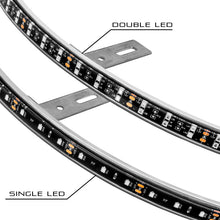 Load image into Gallery viewer, ORACLE Lighting Light Strip LED Oracle LED Illuminated Wheel Rings - Double LED - Red