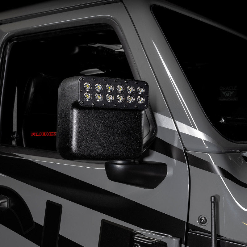 ORACLE Lighting Side Mirrors Oracle Magnetic Light bar Cover for LED Side Mirrors (Pair) For: 5855-504/5894-001/5914-504/5908-001
