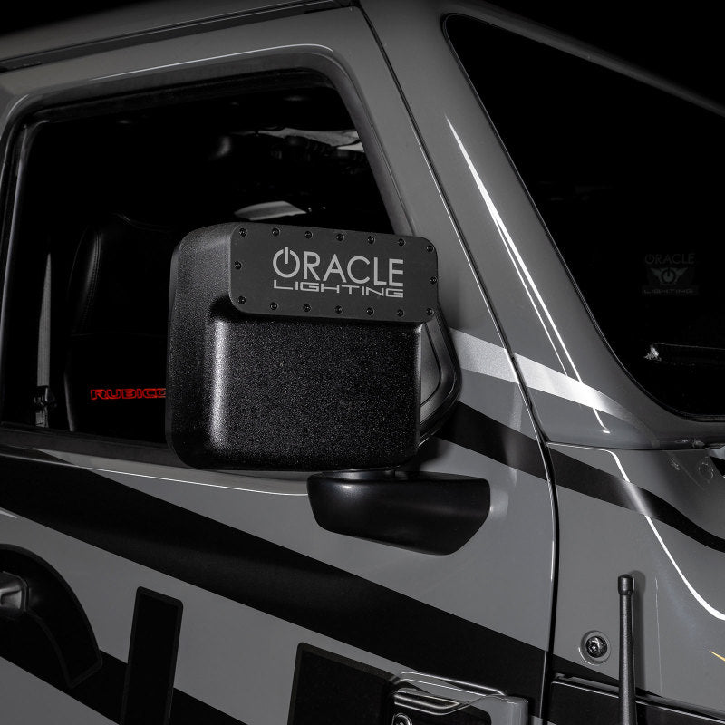 ORACLE Lighting Side Mirrors Oracle Magnetic Light bar Cover for LED Side Mirrors (Pair) For: 5855-504/5894-001/5914-504/5908-001