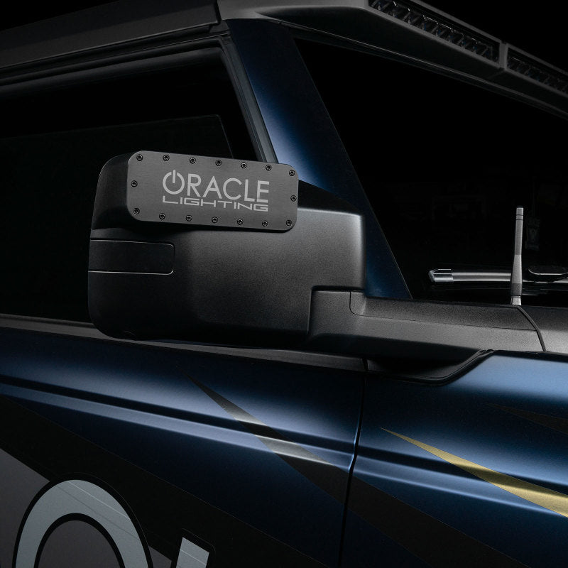 ORACLE Lighting Side Mirrors Oracle Magnetic Light bar Cover for LED Side Mirrors (Pair) For: 5855-504/5894-001/5914-504/5908-001