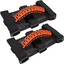 Load image into Gallery viewer, Roll Bar Grab Handles for Jeep Wrangler, Gladiator, and CJs-Orange