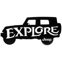 Load image into Gallery viewer, ORB Wall Art Explore Jeep Sign