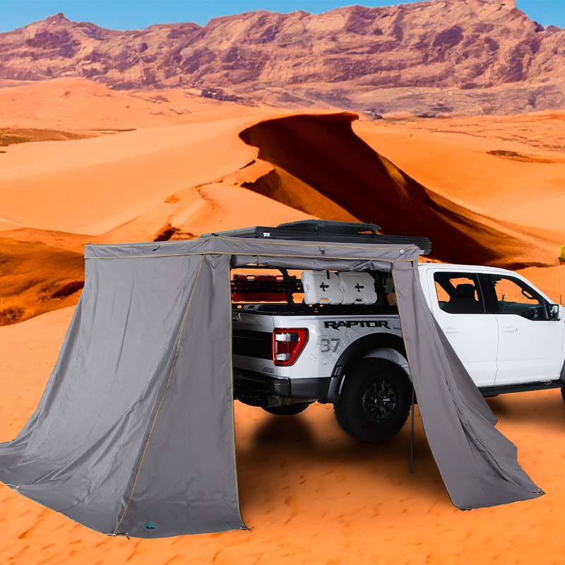 Overland Vehicle Systems Roof Top Tent Awning Wall 2 Piece Kit for Passenger Side 270 Awning Wall Overland Vehicle Systems - Overland Vehicle Systems - 19589908