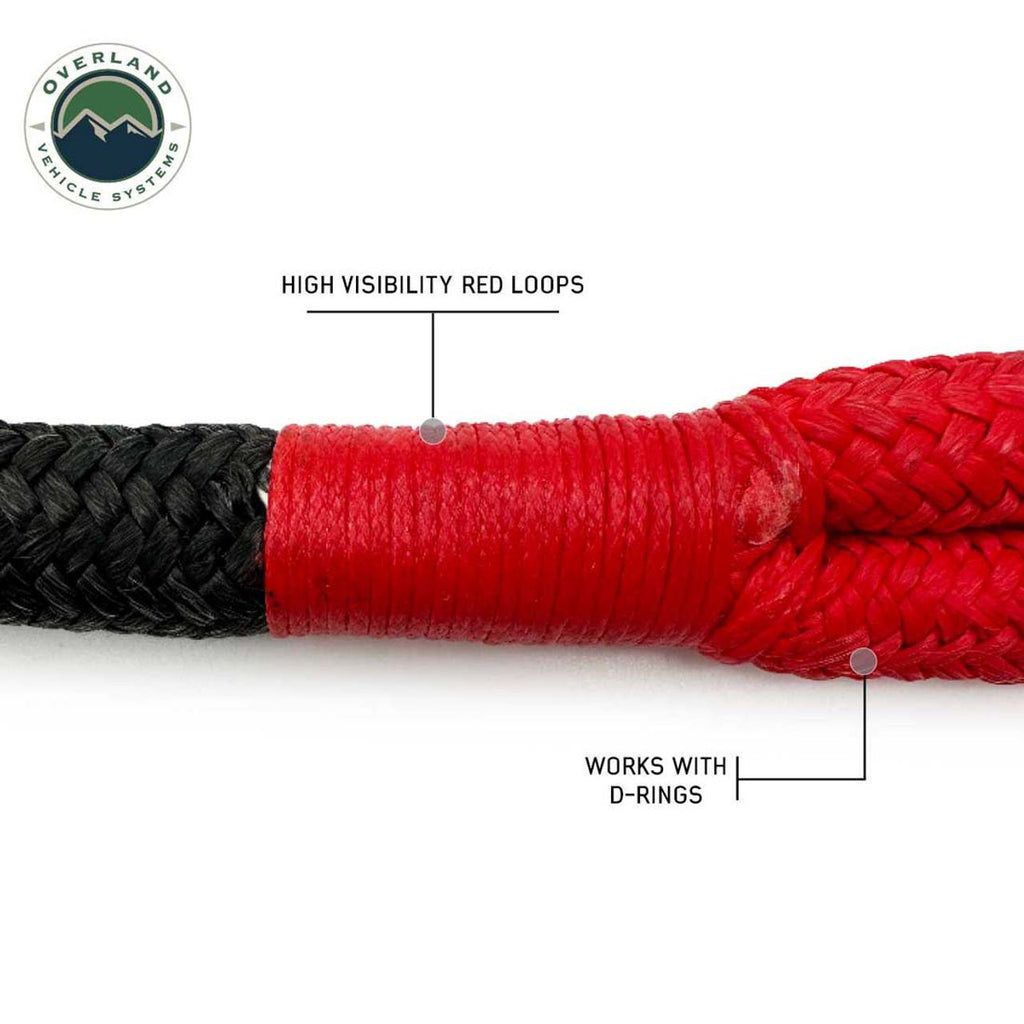 Overland Vehicle Systems Recovery Rope Brute Kinetic Recovery Rope 1 1/2 Inch x 30 Foot With Storage Bag Overland Vehicle Systems - Overland Vehicle Systems - 19009922