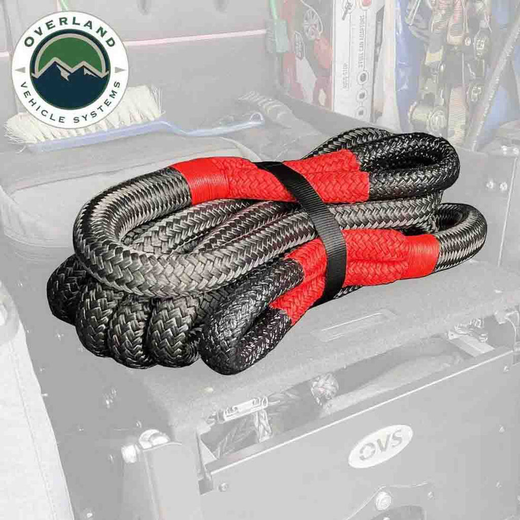 Overland Vehicle Systems Recovery Rope Brute Kinetic Recovery Rope 5/8 Inch x 20 Foot With Storage Bag Overland Vehicle Systems - Overland Vehicle Systems - 19009919