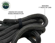 Load image into Gallery viewer, Overland Vehicle Systems Recovery Kit Brute Kinetic Recovery Strap 1 Inch x 30 Feet With Storage Bag - 30 Percent stretch Overland Vehicle Systems - Overland Vehicle Systems - 19009916