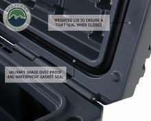 Load image into Gallery viewer, Overland Vehicle Systems Cargo Box D.B.S. - Dark Gray 53 QT Dry Box with Drain, and Bottle Opener Overland Vehicle Systems - Overland Vehicle Systems - 40100001