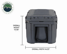 Load image into Gallery viewer, Overland Vehicle Systems Cargo Box D.B.S. - Dark Gray 53 QT Dry Box with Drain, and Bottle Opener Overland Vehicle Systems - Overland Vehicle Systems - 40100001
