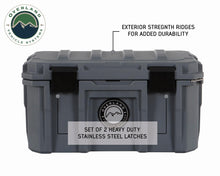 Load image into Gallery viewer, Overland Vehicle Systems Cargo Box D.B.S. - Dark Gray 53 QT Dry Box with Drain, and Bottle Opener Overland Vehicle Systems - Overland Vehicle Systems - 40100001