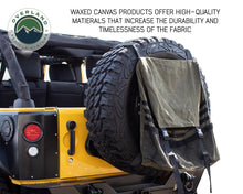 Load image into Gallery viewer, Overland Vehicle Systems Trash Bag Extra Large Trash Bag Tire Mount 16 LB Waxed Canvas Universal Overland Vehicle Systems - Overland Vehicle Systems - 21099941