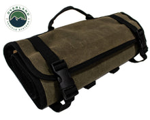 Load image into Gallery viewer, Overland Vehicle Systems First Aid Bag First Aid Bag Rolled Brown 16 Lb Waxed Canvas Canyon Bag Overland Vehicle Systems - Overland Vehicle Systems - 21109941