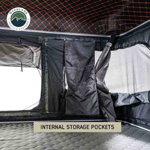 Load image into Gallery viewer, Overland Vehicle Systems Roof Top Tent HD Bundu 2 - Hard Shell Pop Up Roof Top Tent, 2 Person, Grey Body and Black Rainfly Overland Vehicle Systems - Overland Vehicle Systems - 18199901