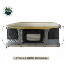 Load image into Gallery viewer, Overland Vehicle Systems Roof Top Tent HD Bundu 2 - Hard Shell Pop Up Roof Top Tent, 2 Person, Grey Body and Black Rainfly Overland Vehicle Systems - Overland Vehicle Systems - 18199901
