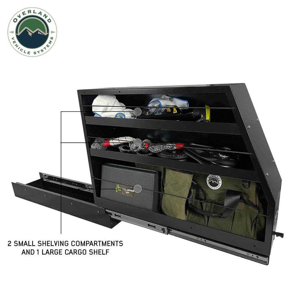 Overland Vehicle Systems Camping Gear Highline Slide Out Camping Storage System Overland Vehicle Systems - Overland Vehicle Systems - 21010503