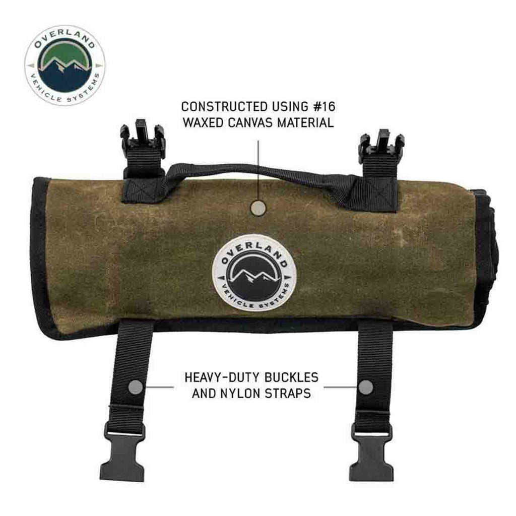 Overland Vehicle Systems Wrench Large Wrench Tool Roll (24 Slot) Number 16 Waxed Canvas Overland Vehicle Systems - Overland Vehicle Systems - 21219941