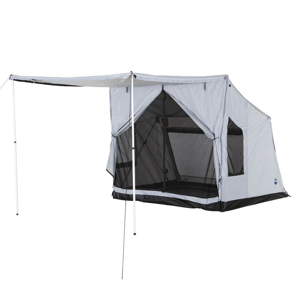 Overland Vehicle Systems Roof Top Tent LD P.S.T. - Portable Safari Ground Tent Large, Grey Body and Grey Trim Overland Vehicle Systems - Overland Vehicle Systems - 18252520