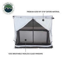 Load image into Gallery viewer, Overland Vehicle Systems Roof Top Tent LD P.S.T. - Portable Safari Ground Tent Large, Grey Body and Grey Trim Overland Vehicle Systems - Overland Vehicle Systems - 18252520