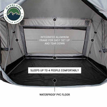 Load image into Gallery viewer, Overland Vehicle Systems Roof Top Tent LD P.S.T. - Portable Safari Ground Tent Large, Grey Body and Grey Trim Overland Vehicle Systems - Overland Vehicle Systems - 18252520