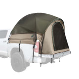 LD TACT - Bed Tent Full Size 5.5-5.8 Foot, Tan Body and Green Rainfly Overland Vehicle Systems - Overland Vehicle Systems - 18252541