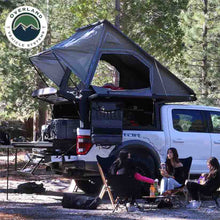 Load image into Gallery viewer, Overland Vehicle Systems Truck Bed Caps MagPak Camper W/Tent, Lights, Rear Molle Panel, Side Tie Downs, Front and Rear Windows 07-21 Toyota Tundra 5.5 Foot Bed Overland Vehicle Systems - Overland Vehicle Systems - 70100102