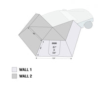 Load image into Gallery viewer, Overland Vehicle Systems Roof Top Tent Nomadic 270 LT Awning Wall 2 Passenger Side Overland Vehicle Systems - Overland Vehicle Systems - 18239909