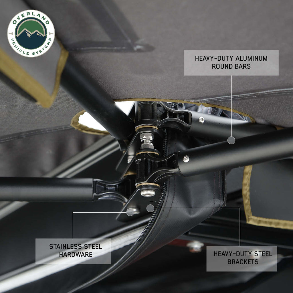 Overland Vehicle Systems Roof Top Tent Nomadic 270LTE Passenger Side 270 Degree Awning Overland Vehicle Systems - Overland Vehicle Systems - 19689909