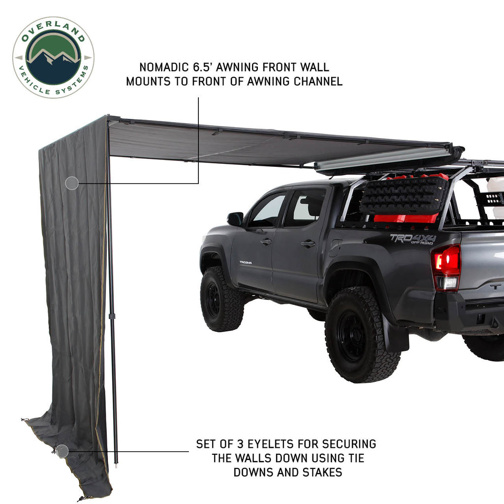 Overland Vehicle Systems Roof Top Tent Overland Vehicle Systems Nomadic 6.5вЂ™ Awning Shade Wall Overland Vehicle Systems - Overland Vehicle Systems - 18089909