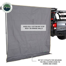 Load image into Gallery viewer, Overland Vehicle Systems Roof Top Tent Overland Vehicle Systems Nomadic 6.5 Awning Side Shade Wall Overland Vehicle Systems - Overland Vehicle Systems - 18089910