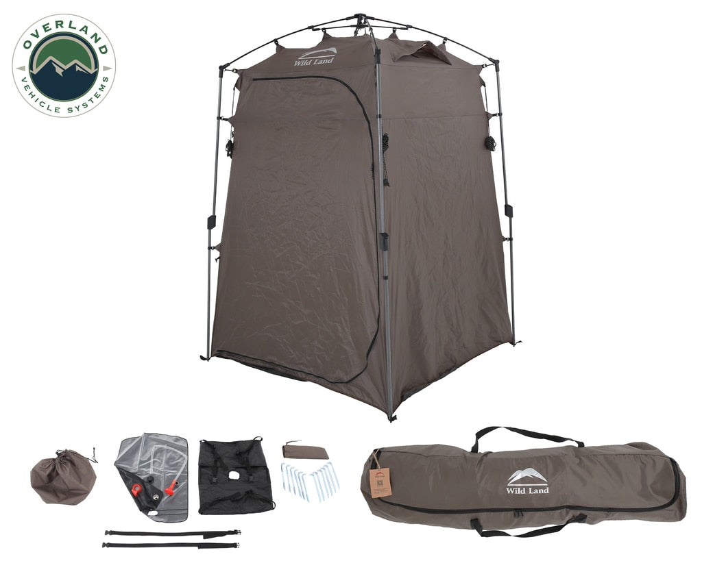 Overland Vehicle Systems Tent Annex Room OVS Instant Portable Pop Up Shower Tent With Storage Bag Overland Vehicle Systems - Overland Vehicle Systems - 26019910