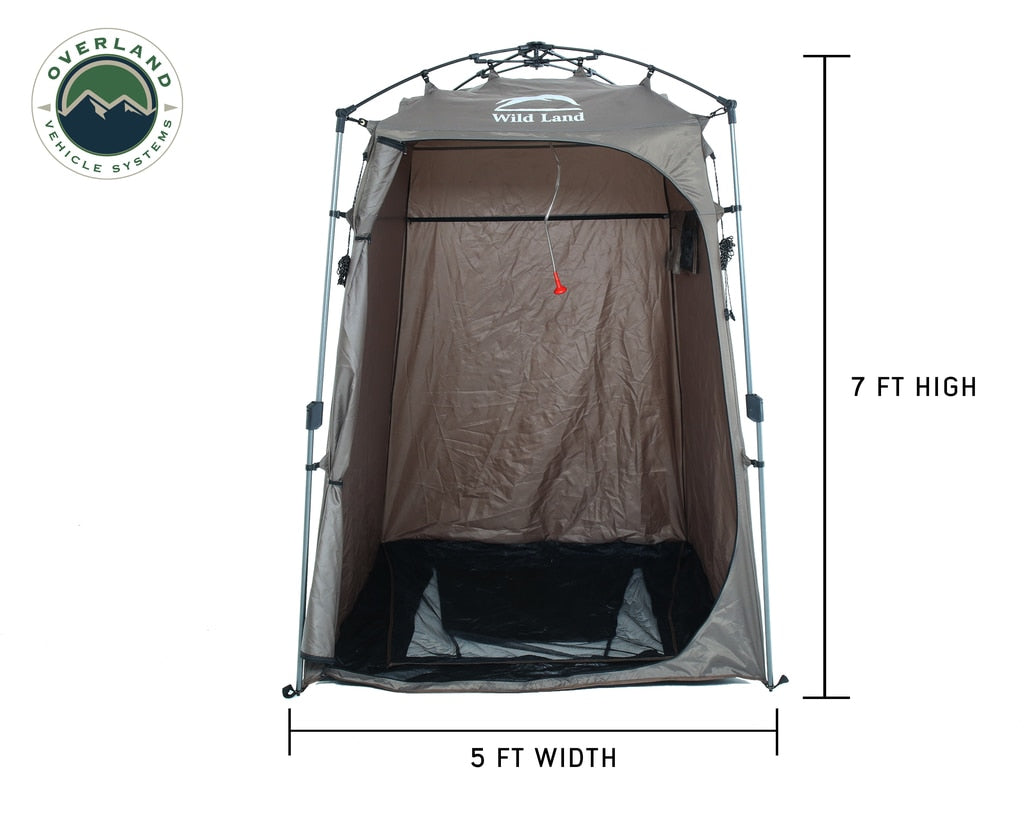 Overland Vehicle Systems Tent Annex Room OVS Instant Portable Pop Up Shower Tent With Storage Bag Overland Vehicle Systems - Overland Vehicle Systems - 26019910